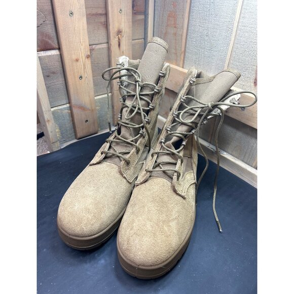 US Military Coyote Hot Weather 798 Combat Boot SPM1C1-13-D-1017 Size 10W main image 5